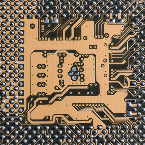 Copper PCB traces